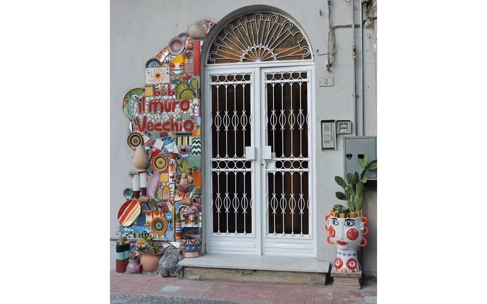 B&B Il Muro Vecchio จีอาร์ดีนี นักซอส ภายนอก รูปภาพ
